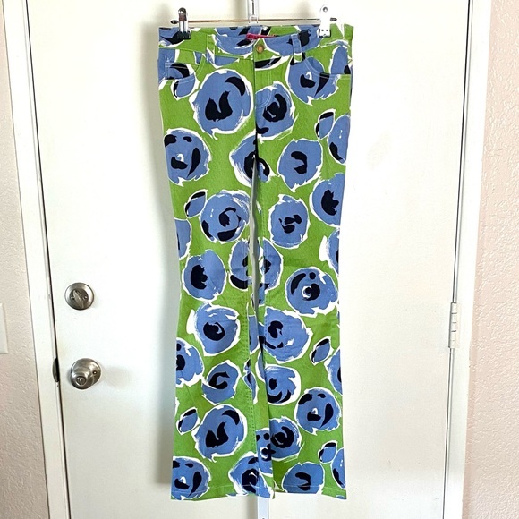 Alice + Olivia Floral Pants Size 0 - Picture 1 of 5